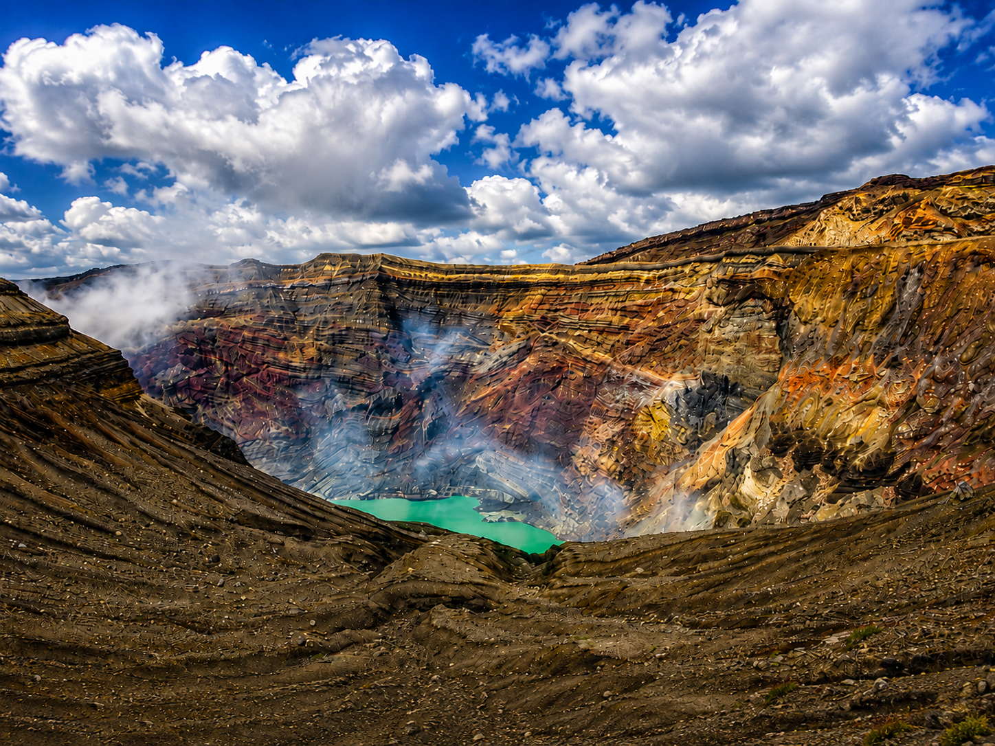阿蘇破火山口